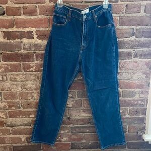 Abercrombie The Ankle Straight Ultra High Rise Jeans